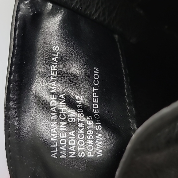 Dolce by Mojomoxy Black Boots - Size 9 - Picture 7 of 7